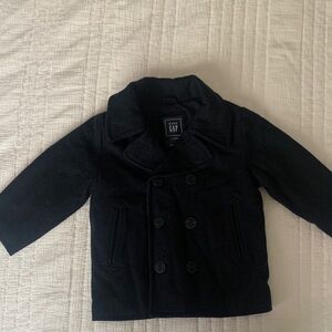 GAP Kids Classic Navy Blue Peacoat
